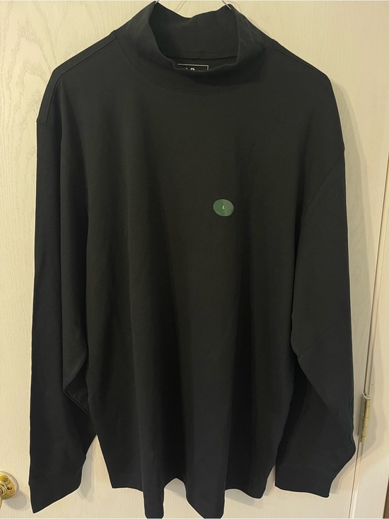 L.L. Bean Other - L.L.Bean Black Cotton Turtleneck Long Sleeve Shirt